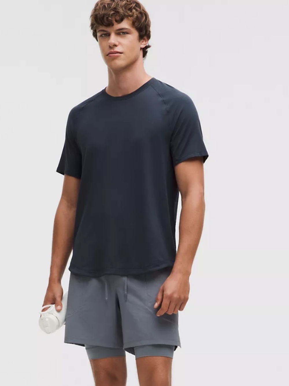 Lululemon License to Train Short Sleeve True Navy Size XS